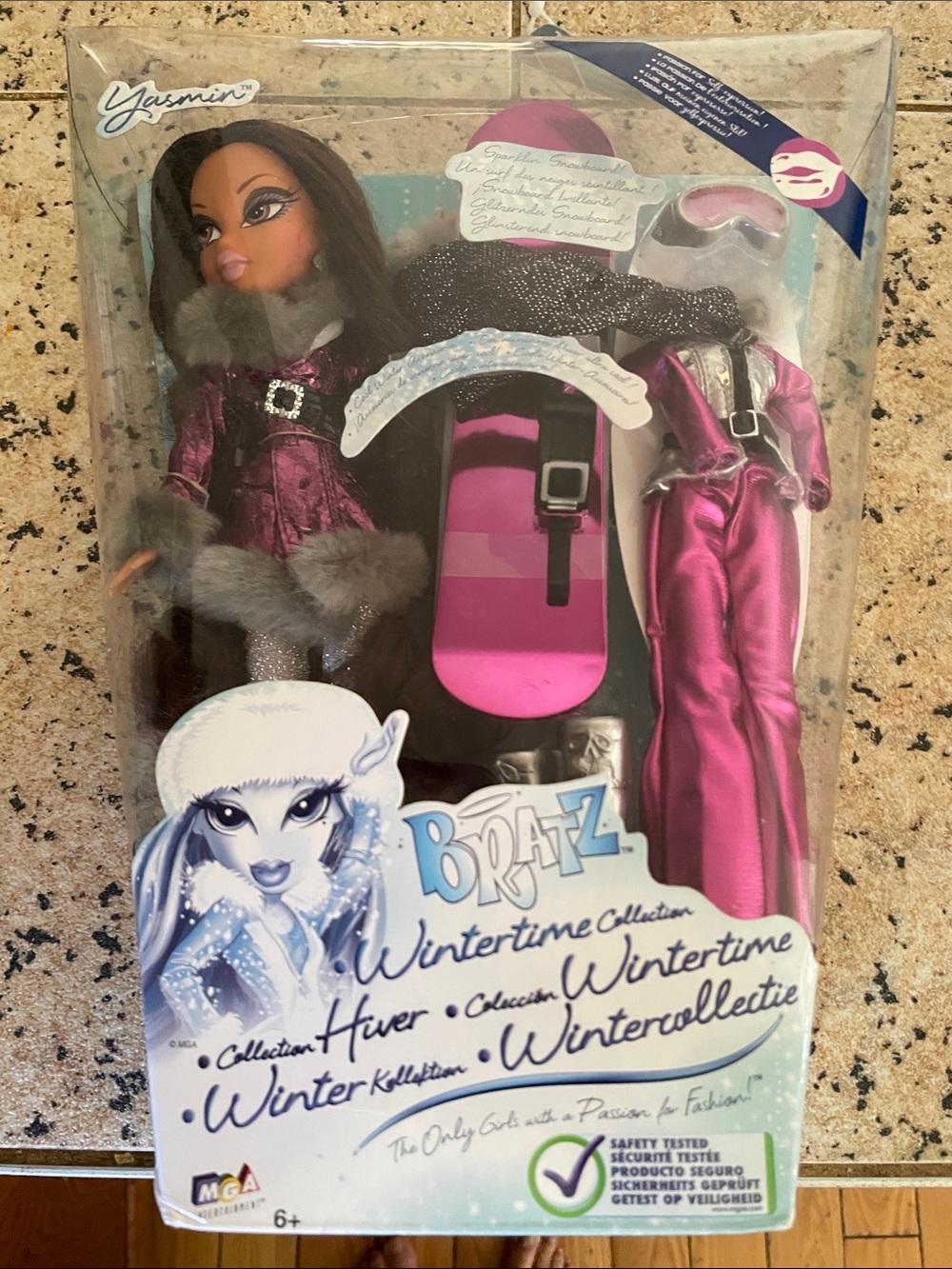 Bratz Yasmin Wintertime Collection Doll in Pink